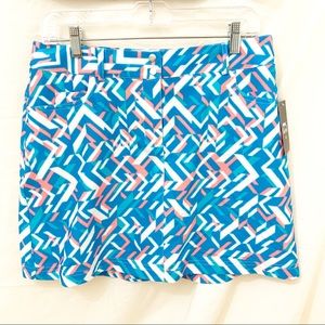 NWT Slazenger Luminescent Golf Skort Sz 6